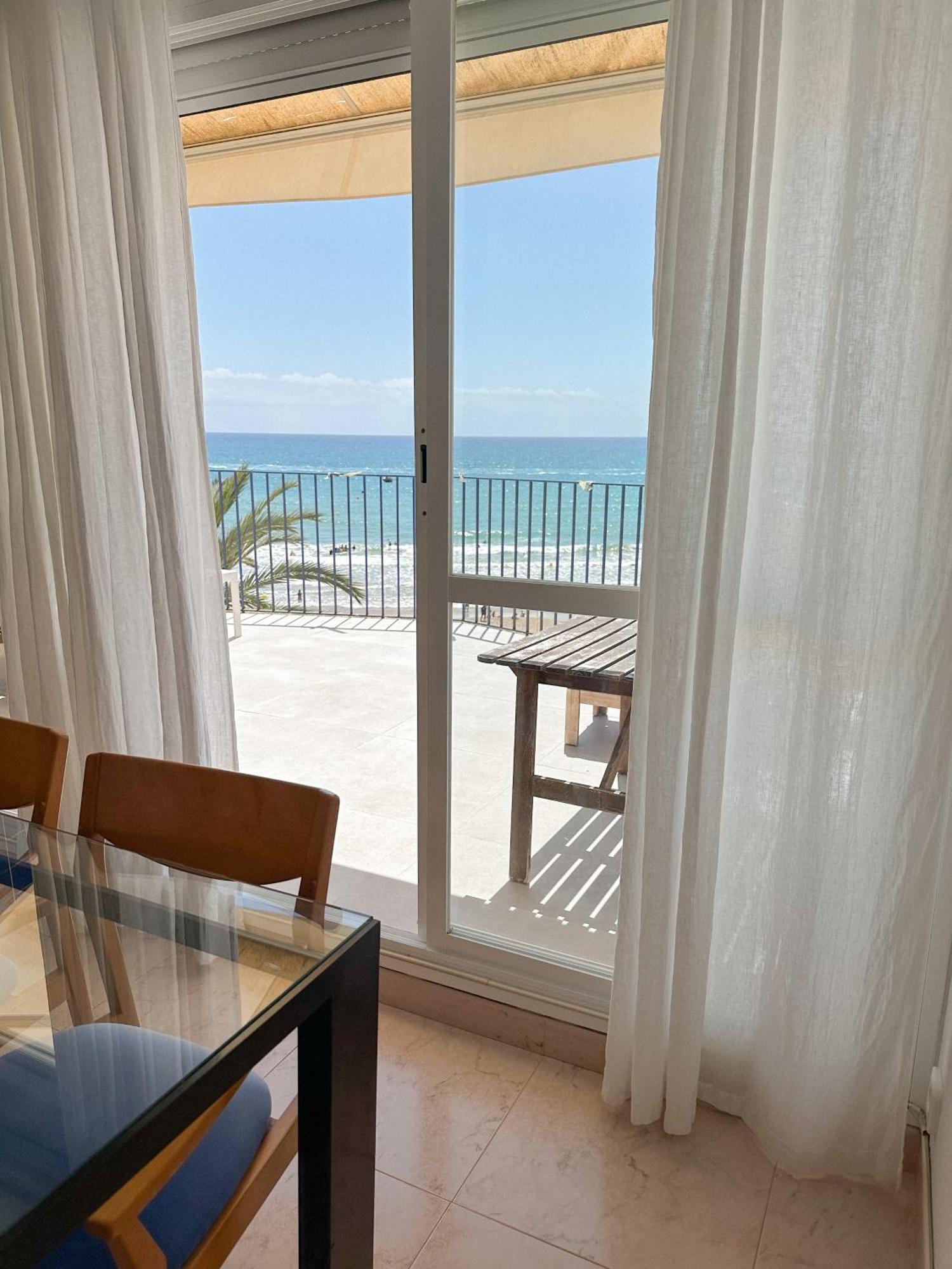 Appartamento Sitges Aiguadolc Playa Esterno foto