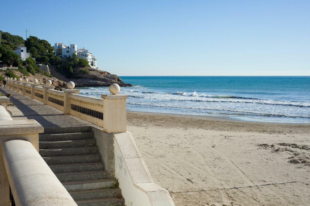 Appartamento Sitges Aiguadolc Playa Esterno foto