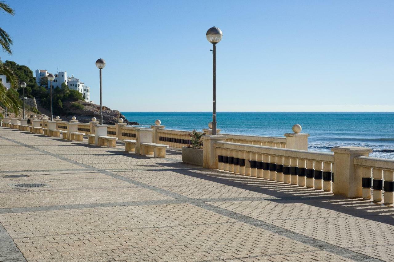 Appartamento Sitges Aiguadolc Playa Esterno foto