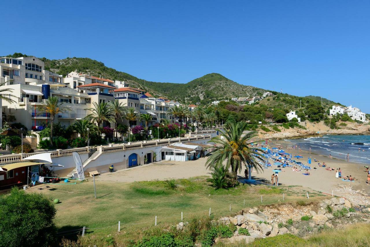 Appartamento Sitges Aiguadolc Playa Esterno foto